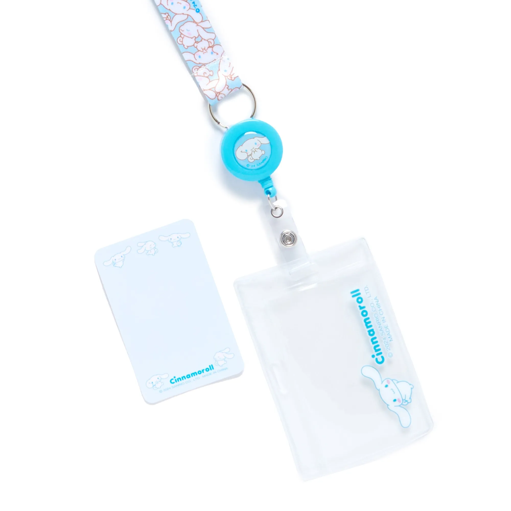 NAKAJIMA CORPORATION Cinnamoroll ID Badge Holder (All-Over Series)
