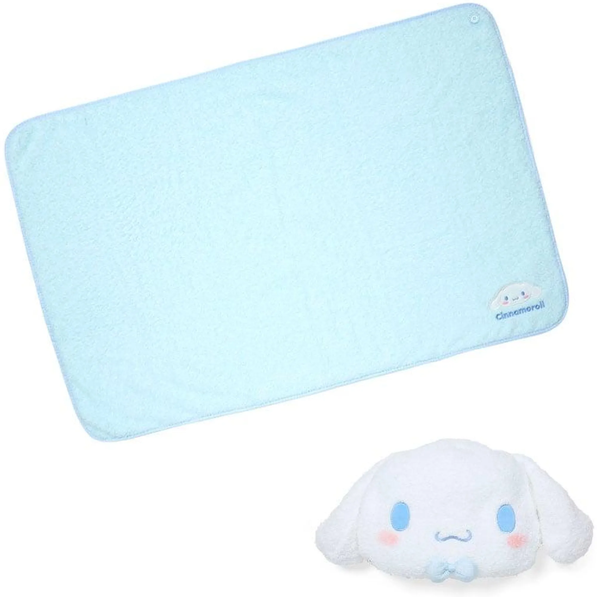 Japan Original Cinnamoroll 3-in-1 Cozy Sherpa Blanket Case