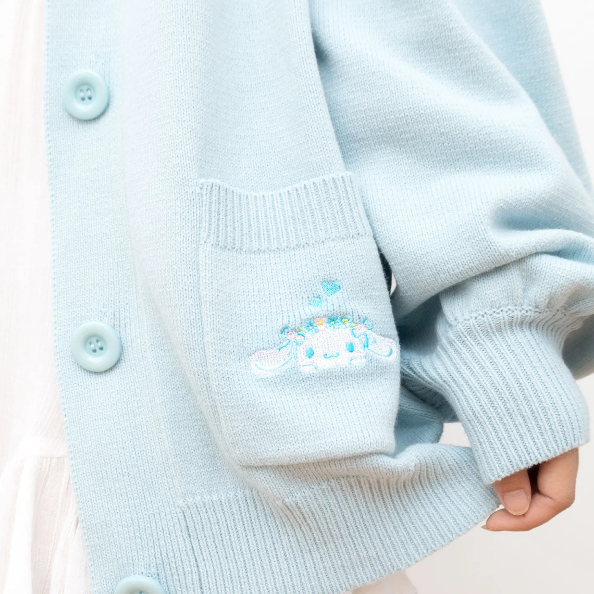 JapanLA Cinnamoroll Floral Cardigan