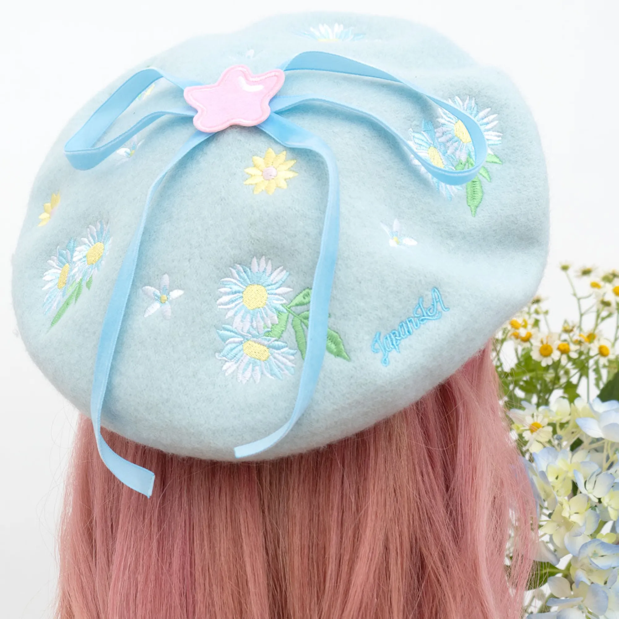 JapanLA Cinnamoroll Floral Beret