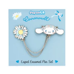 JapanLA Cinnamoroll Floral Lapel Pin