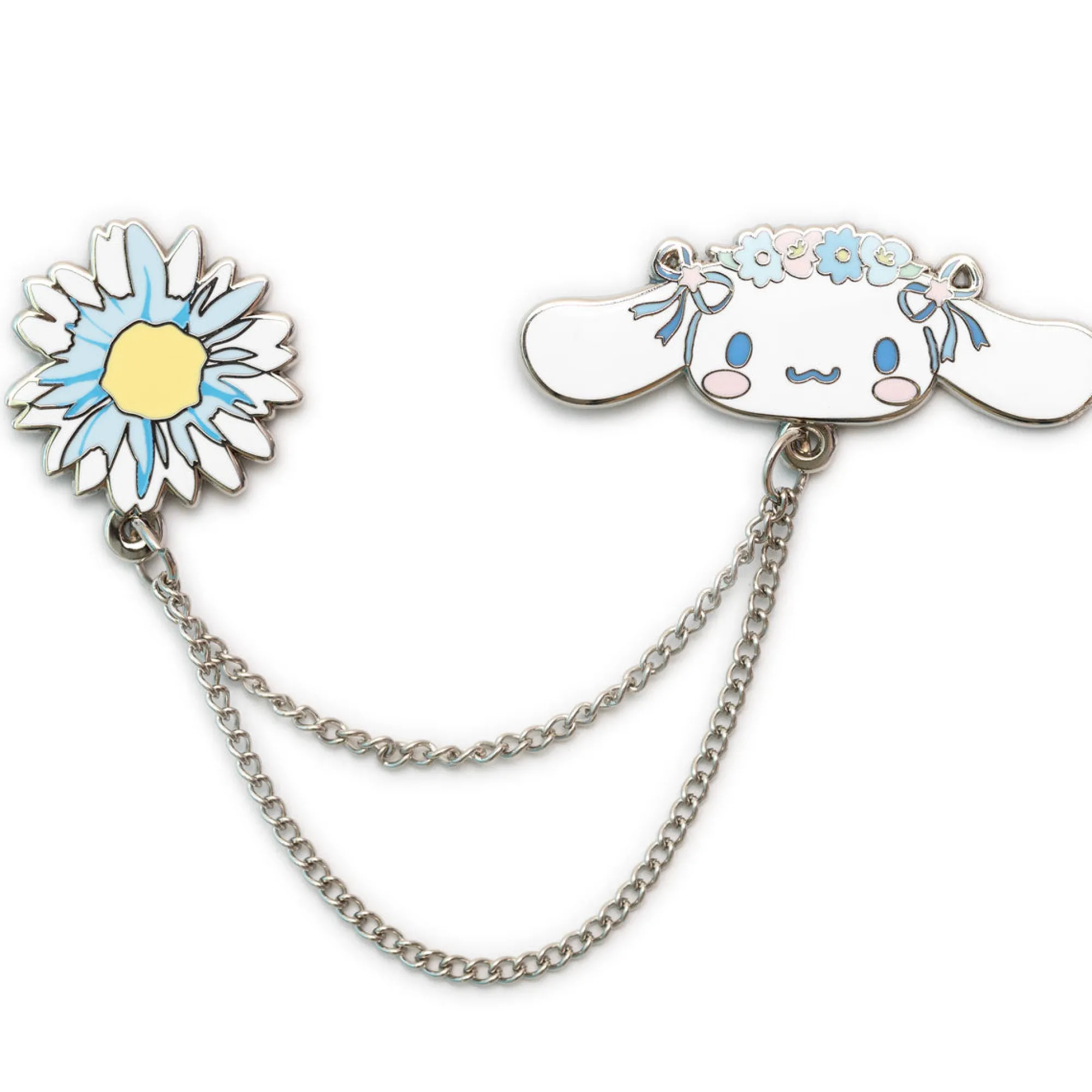 JapanLA Cinnamoroll Floral Lapel Pin