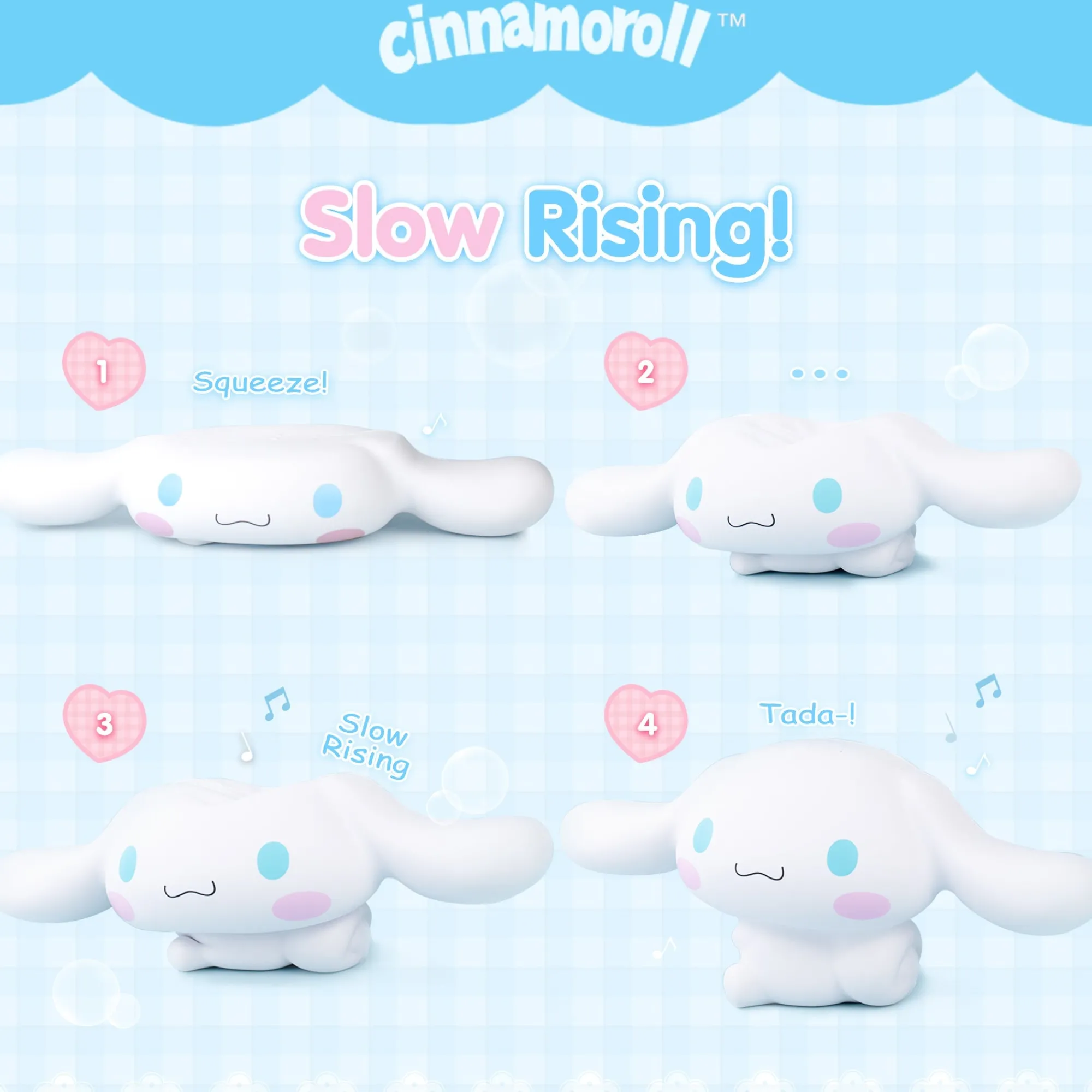 Hamee.com - Hamee US Cinnamoroll Jumbo Squishy Toy