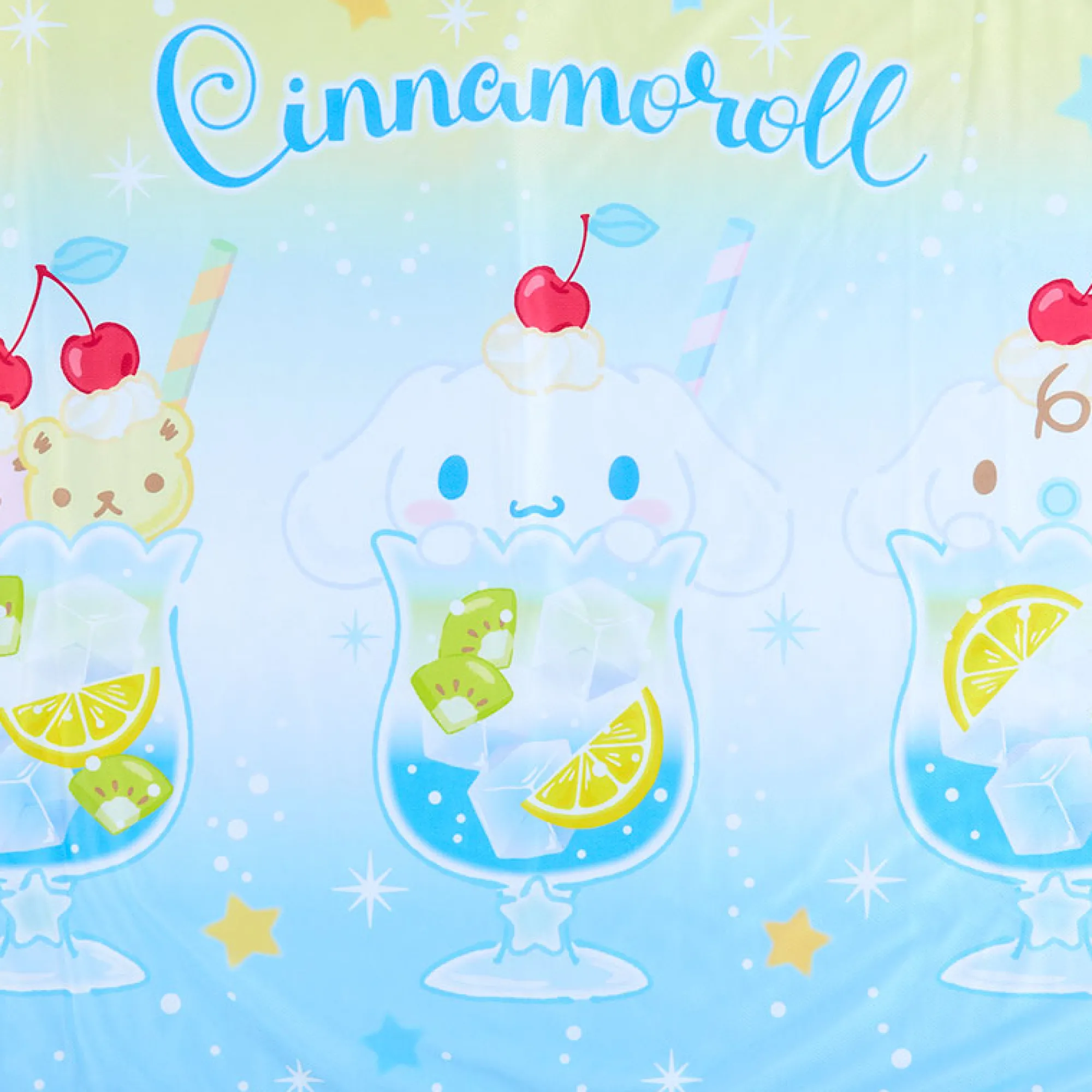 Japan Original Cinnamoroll Lap Blanket (Soda Float Series)