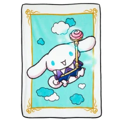BIOWORLD Cinnamoroll Magic Wand Throw Blanket