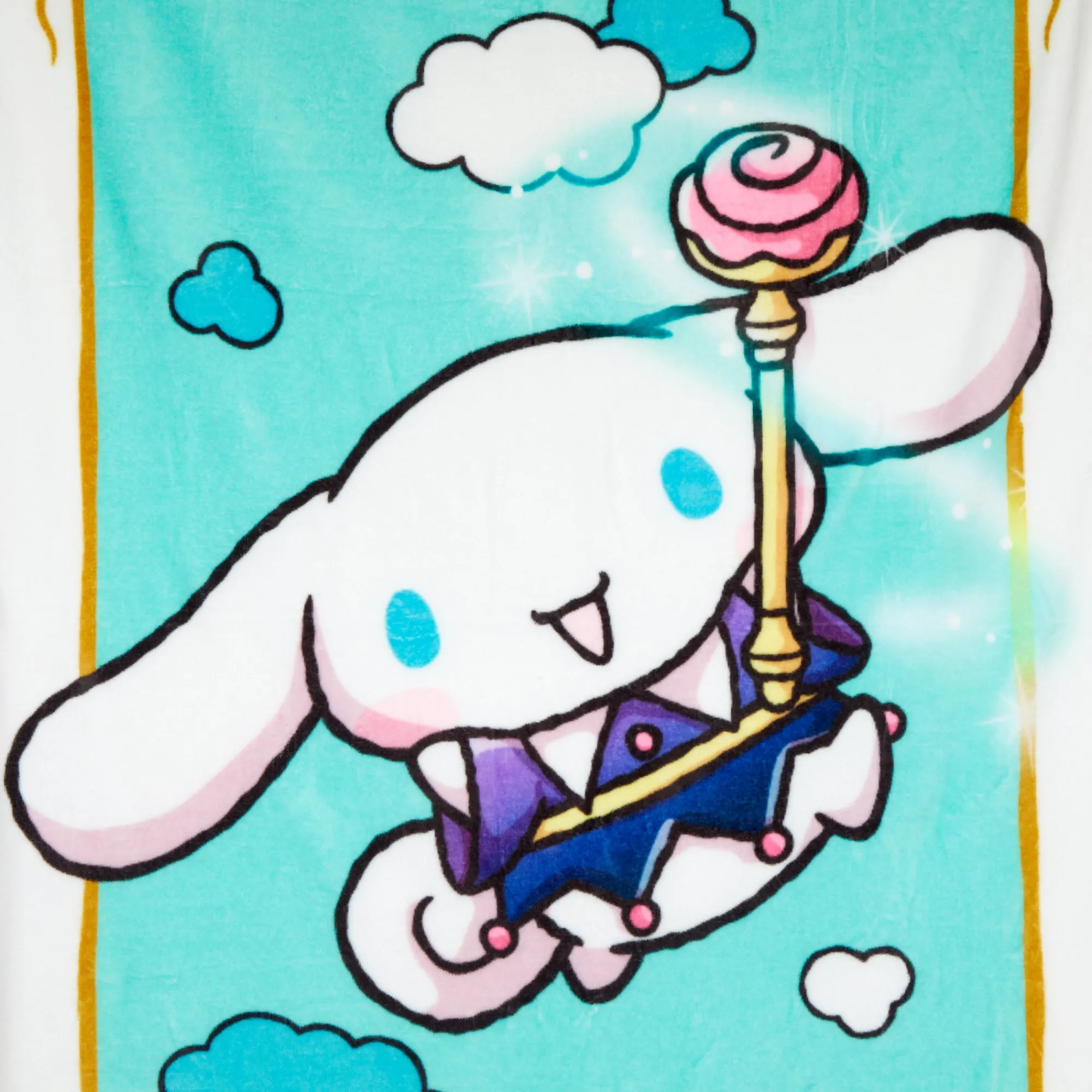 BIOWORLD Cinnamoroll Magic Wand Throw Blanket