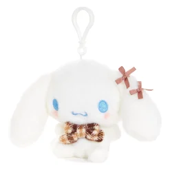 NAKAJIMA CORPORATION Cinnamoroll Mascot Clip (Mocha Check Series)