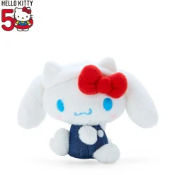 Japan Original Cinnamoroll Mascot Keychain Plush (Hello, Everyone! Series)
