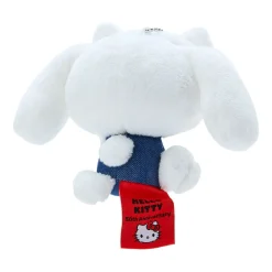 Japan Original Cinnamoroll Mascot Keychain Plush (Hello, Everyone! Series)