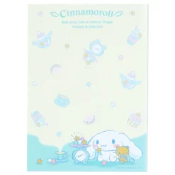 Japan Original Cinnamoroll Memo Pad & Sticker Set