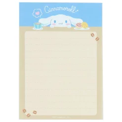 Japan Original Cinnamoroll Memo Pad & Sticker Set