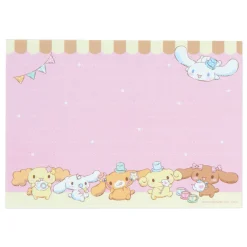 Japan Original Cinnamoroll Memo Pad & Sticker Set