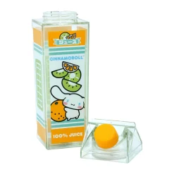 BIOWORLD Cinnamoroll Milk Carton Water Bottle (Orange & Kiwi)
