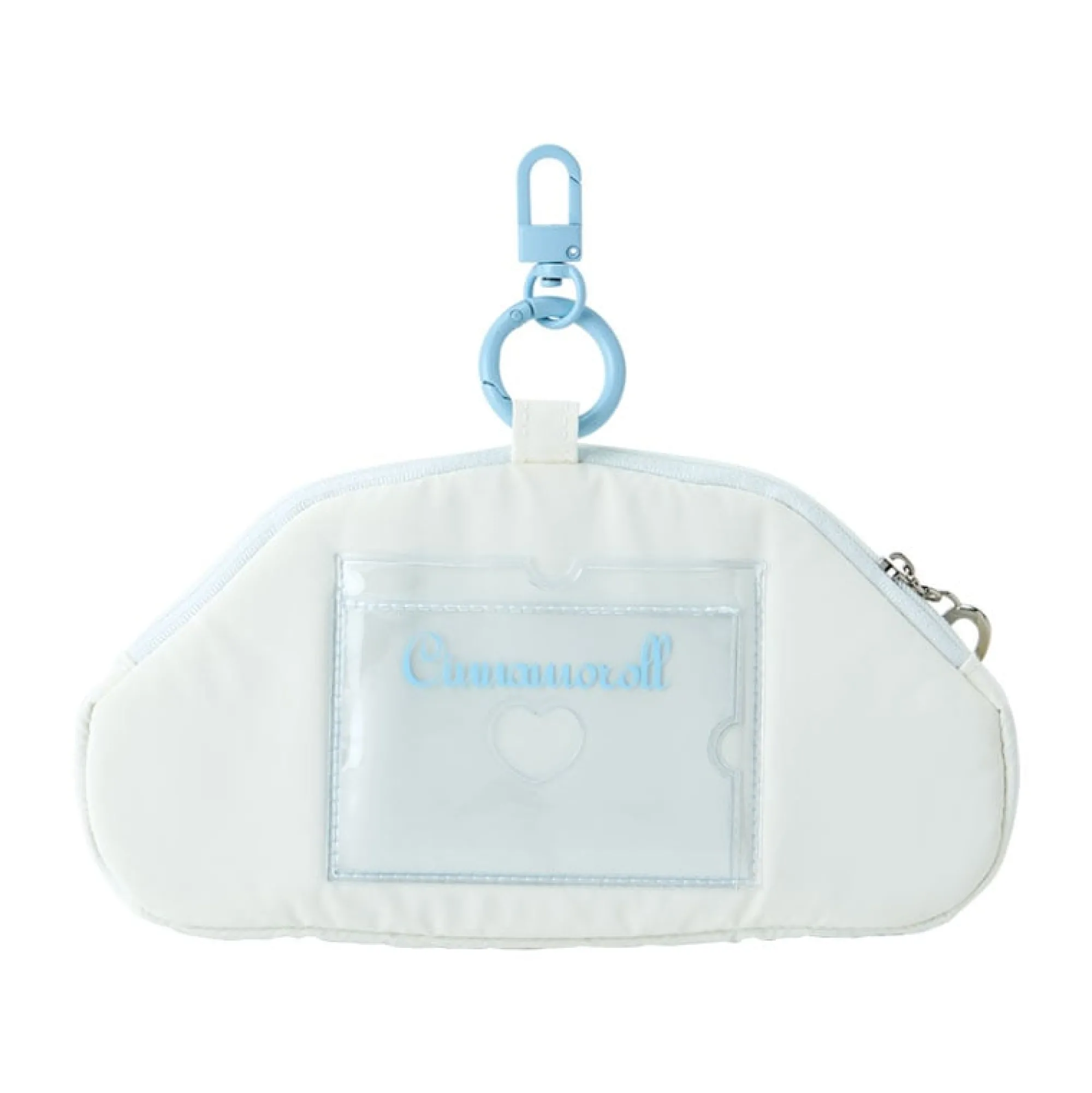 Japan Original Cinnamoroll Mini ID Zip Pouch (Winter Snowsuit Series)