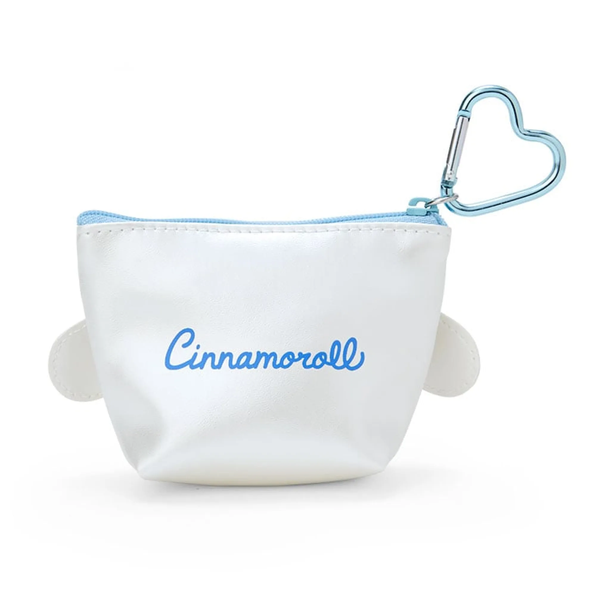 Japan Original Cinnamoroll Mini Metallic Zipper Pouch