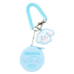 Japan Original Cinnamoroll Mini Silicone Case Keychain