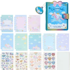 Japan Original Cinnamoroll Mini Sticker Collect Book