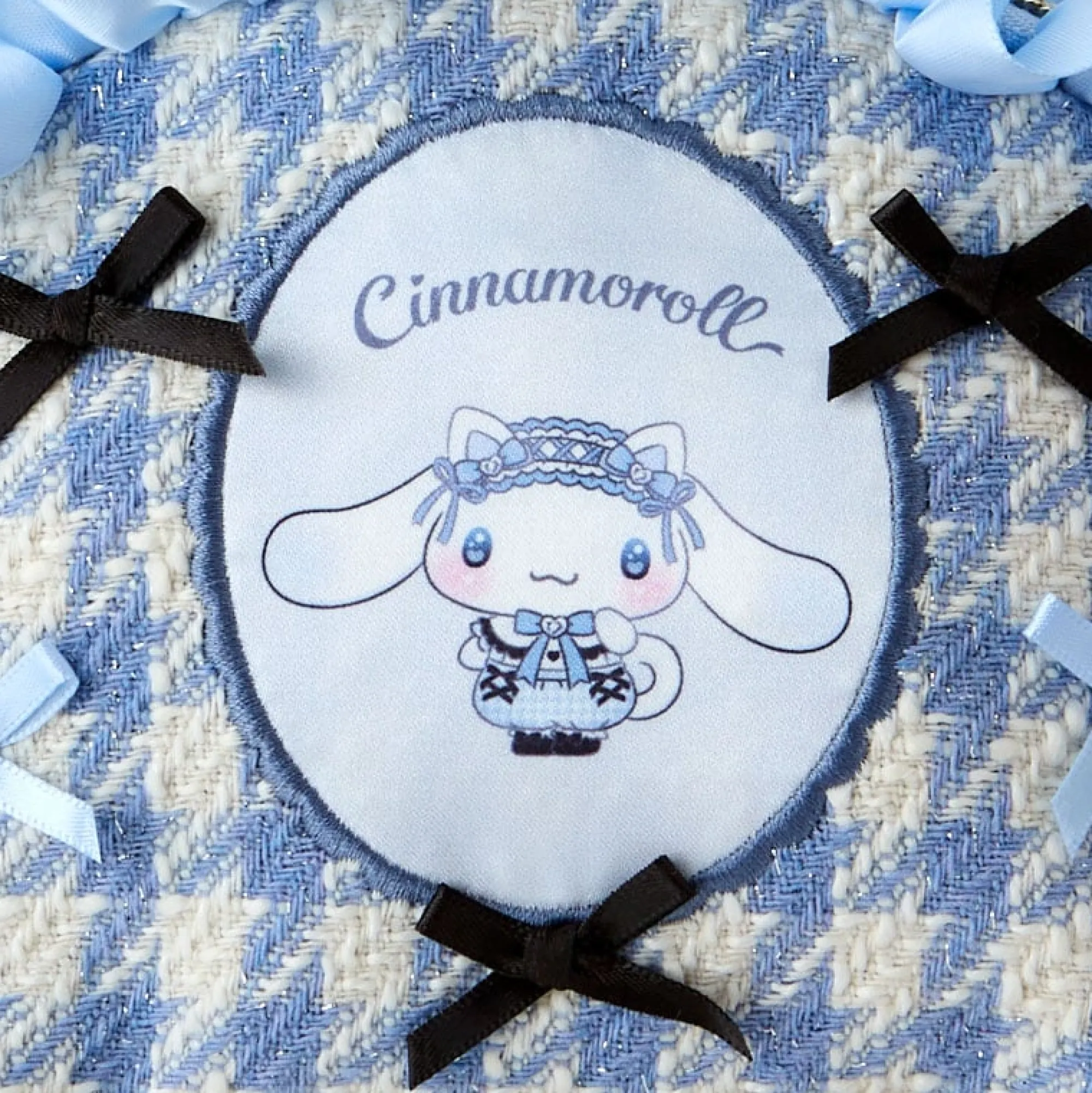 Japan Original Cinnamoroll Mini Zipper Pouch (Ribbon Party Series)