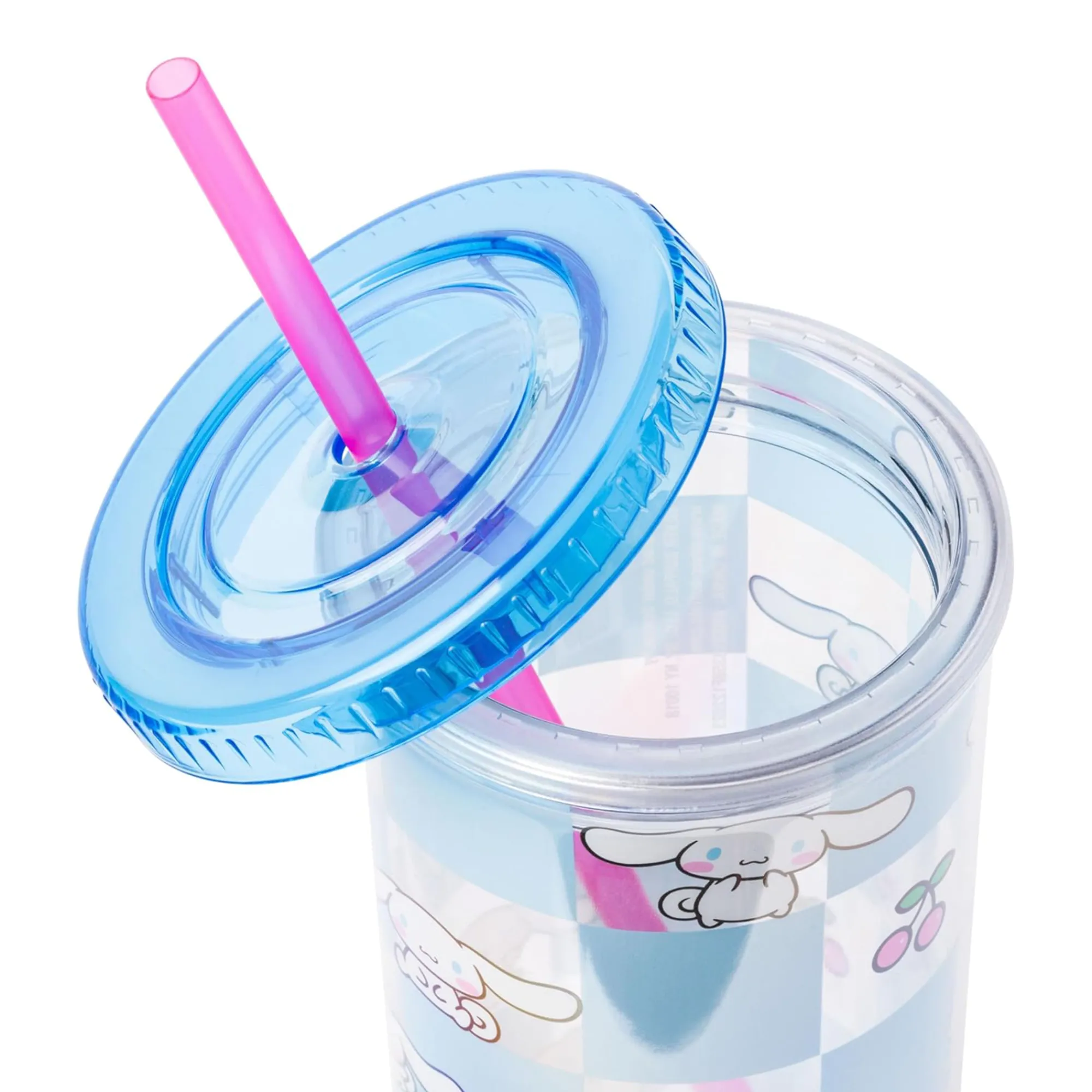 Silver Buffalo Cinnamoroll 20oz Cherry Travel Tumbler
