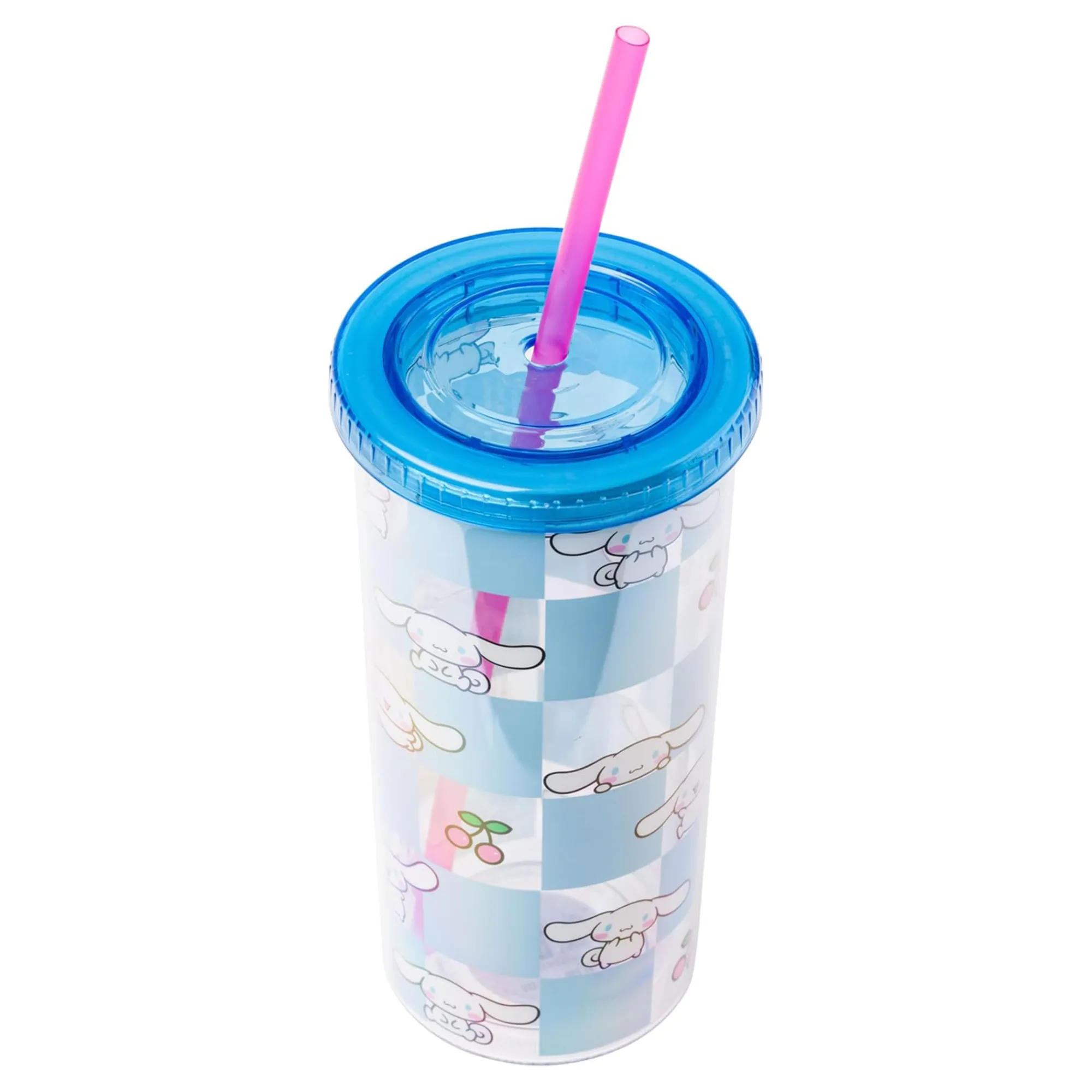 Silver Buffalo Cinnamoroll 20oz Cherry Travel Tumbler