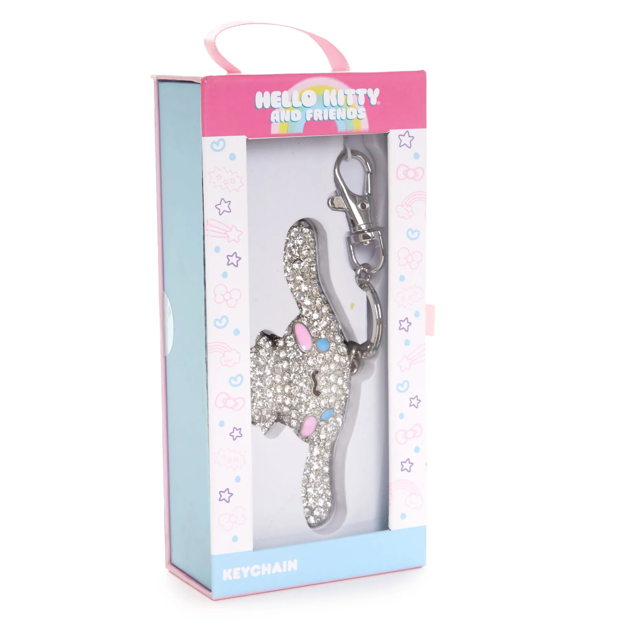 JACMEL JEWELRY INC Cinnamoroll Pave 3D Bling Keychain