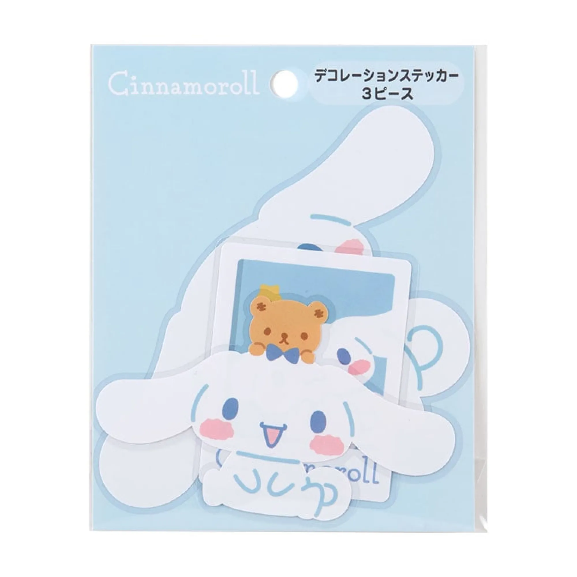 Japan Original Cinnamoroll 3-pc Dress Your Tech Sticker Set