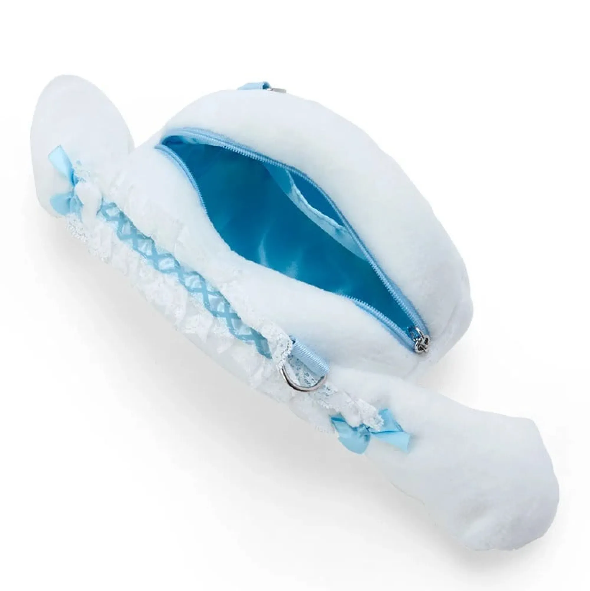 Japan Original Cinnamoroll Plush Crossbody Bag (Sky Blue Series)