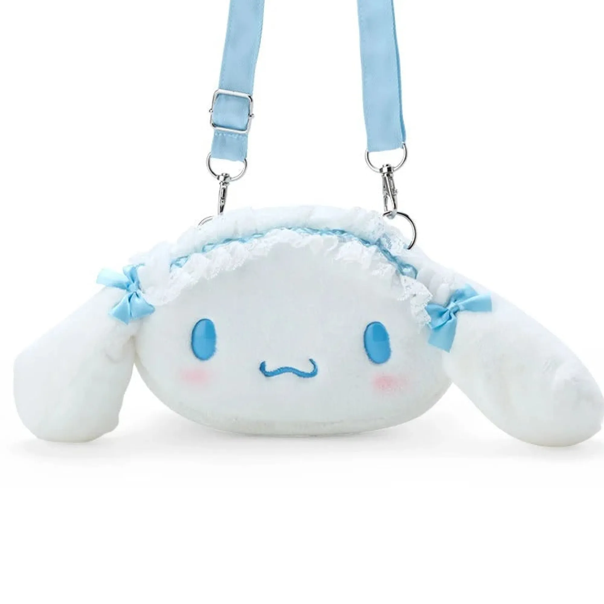 Japan Original Cinnamoroll Plush Crossbody Bag (Sky Blue Series)