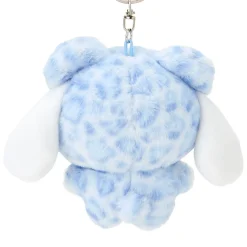 Japan Original Cinnamoroll Plush Mascot Keychain (Leopard Pals Series)