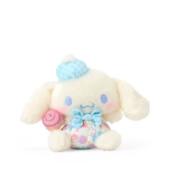 Japan Original Cinnamoroll Plush Mascot Keychain (Retro Pastel Series)