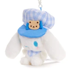 NAKAJIMA CORPORATION Cinnamoroll Plush Mascot Clip (Gingham Cap Series)