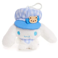 NAKAJIMA CORPORATION Cinnamoroll Plush Mascot Clip (Gingham Cap Series)