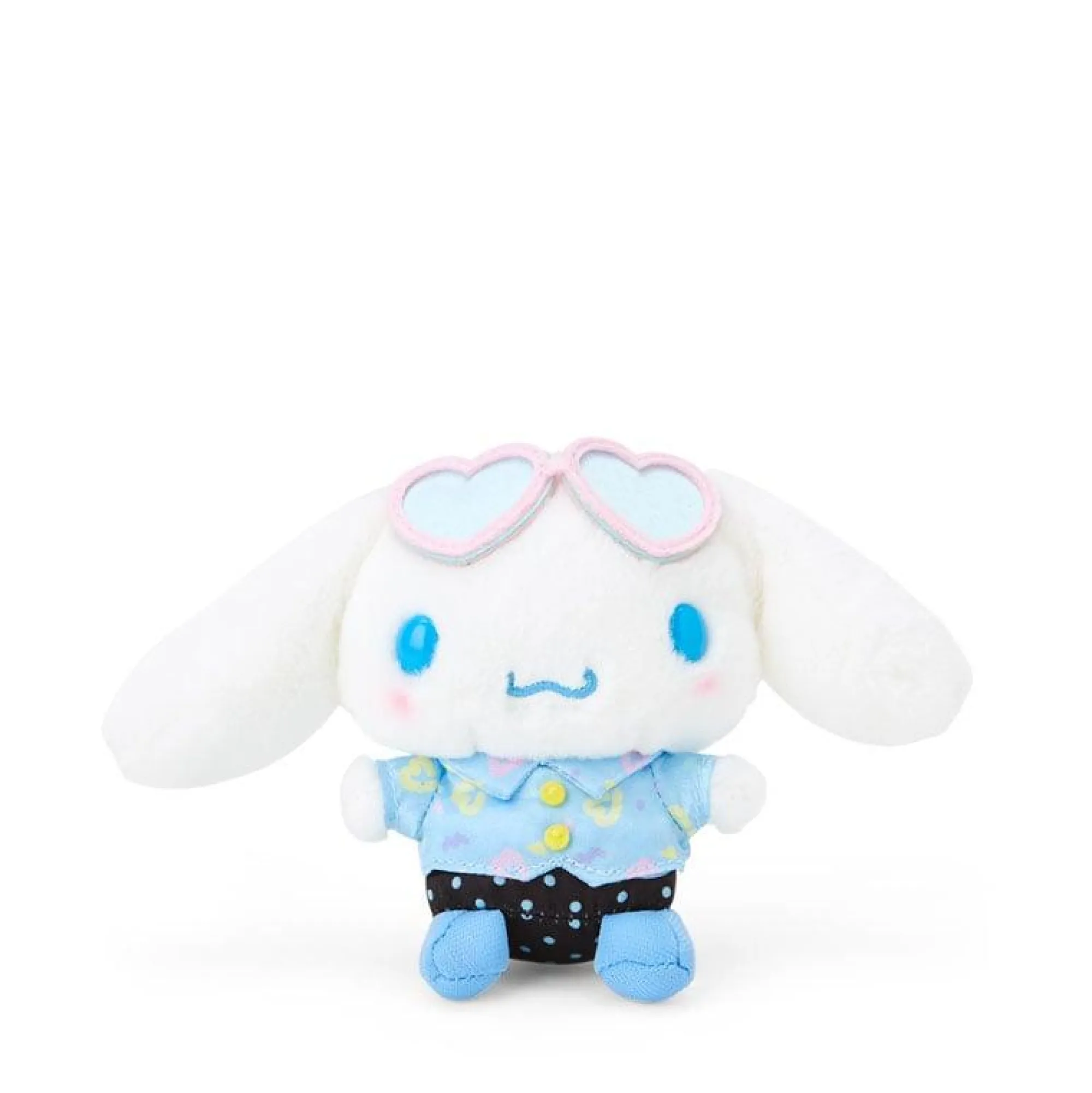 Japan Original Cinnamoroll Plush Mascot Keychain (Day at the Funfair Series)