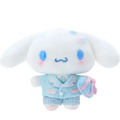 Japan Original Cinnamoroll Plush Mascot Keychain (Sanrio Academy Series)