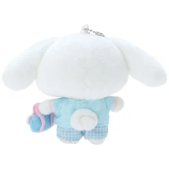 Japan Original Cinnamoroll Plush Mascot Keychain (Sanrio Academy Series)