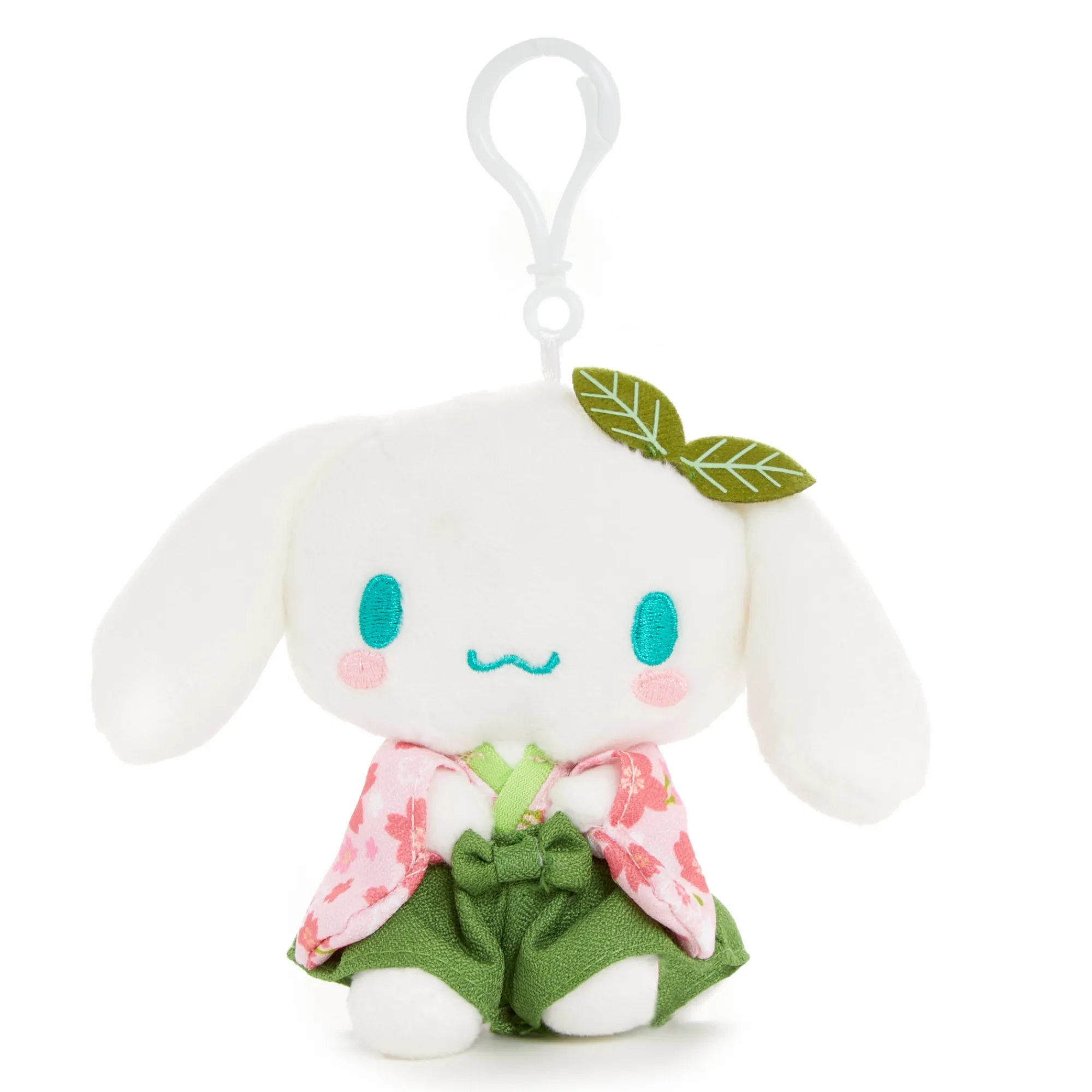 NAKAJIMA CORPORATION Cinnamoroll Plush Mascot Clip (Matcha Green Series)
