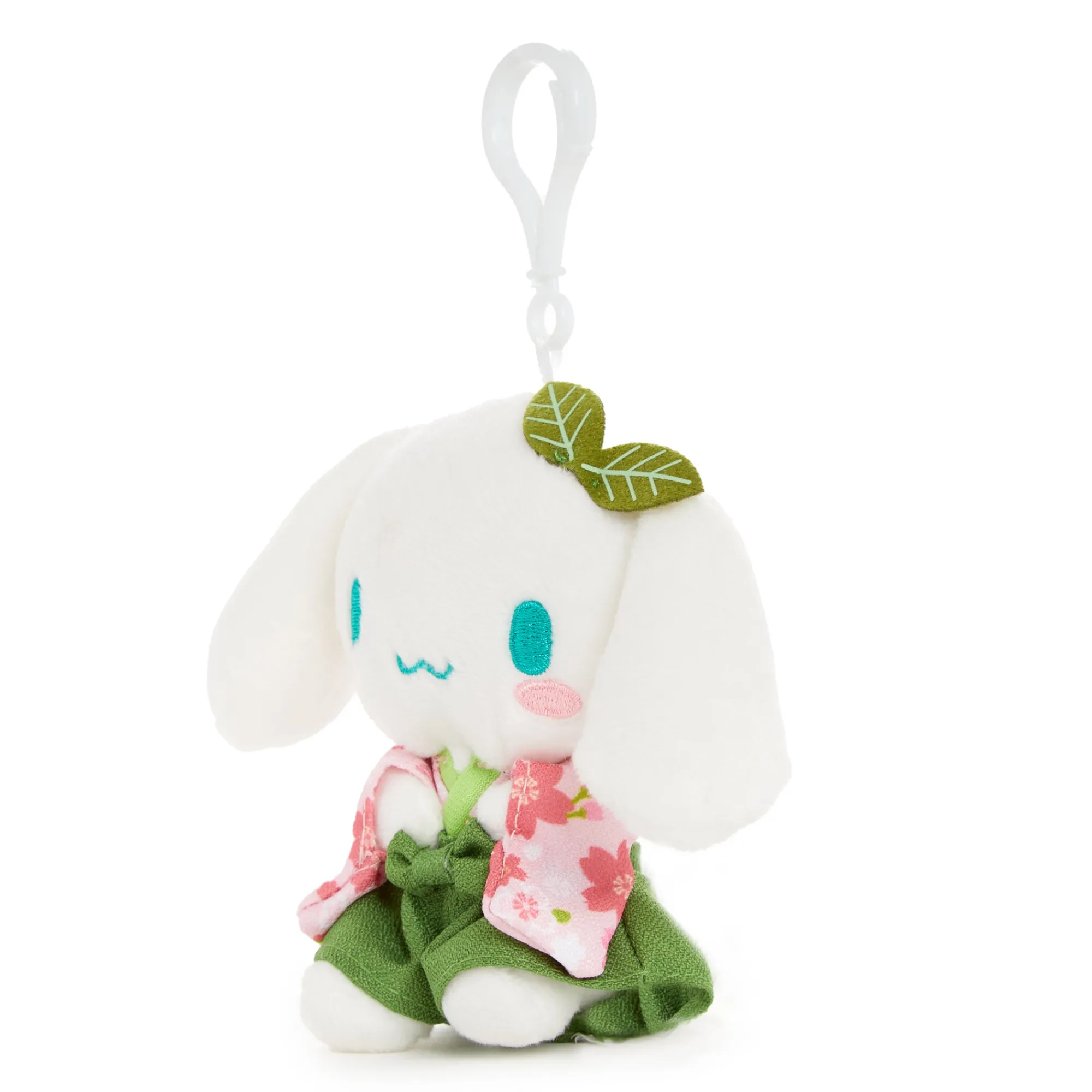 NAKAJIMA CORPORATION Cinnamoroll Plush Mascot Clip (Matcha Green Series)
