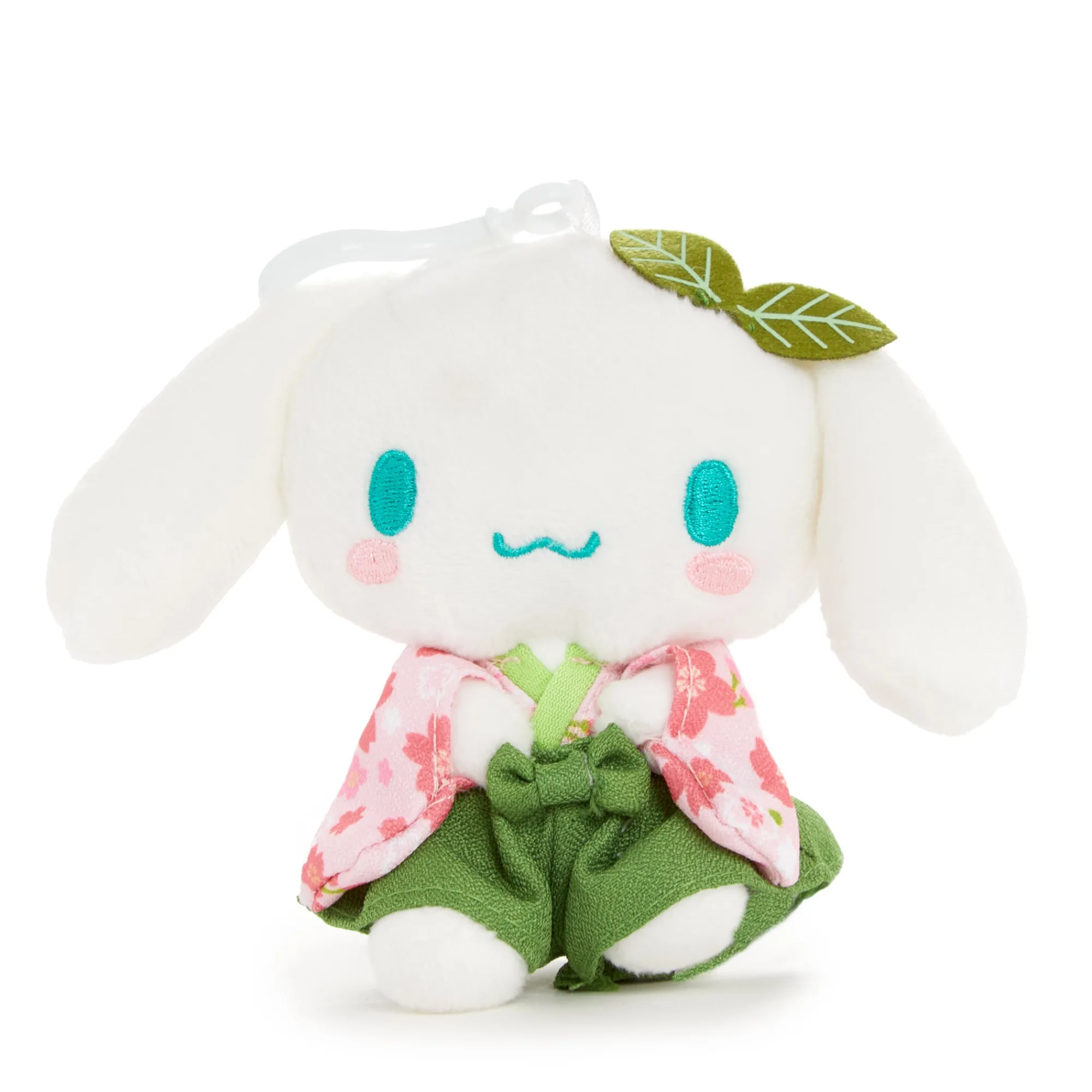 NAKAJIMA CORPORATION Cinnamoroll Plush Mascot Clip (Matcha Green Series)
