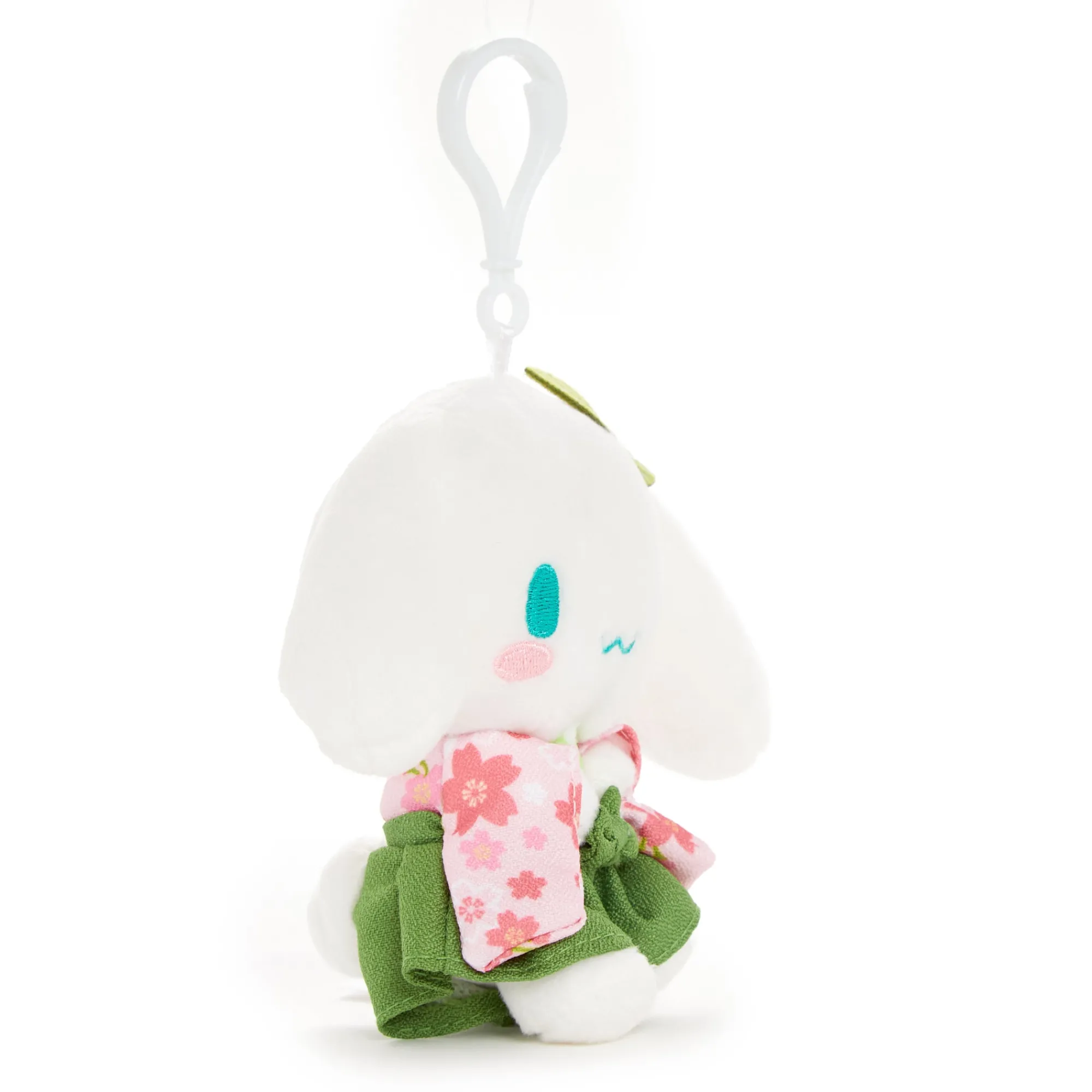 NAKAJIMA CORPORATION Cinnamoroll Plush Mascot Clip (Matcha Green Series)