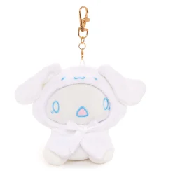 Global Original Cinnamoroll Plush Mascot Keychain (Frightened Series)