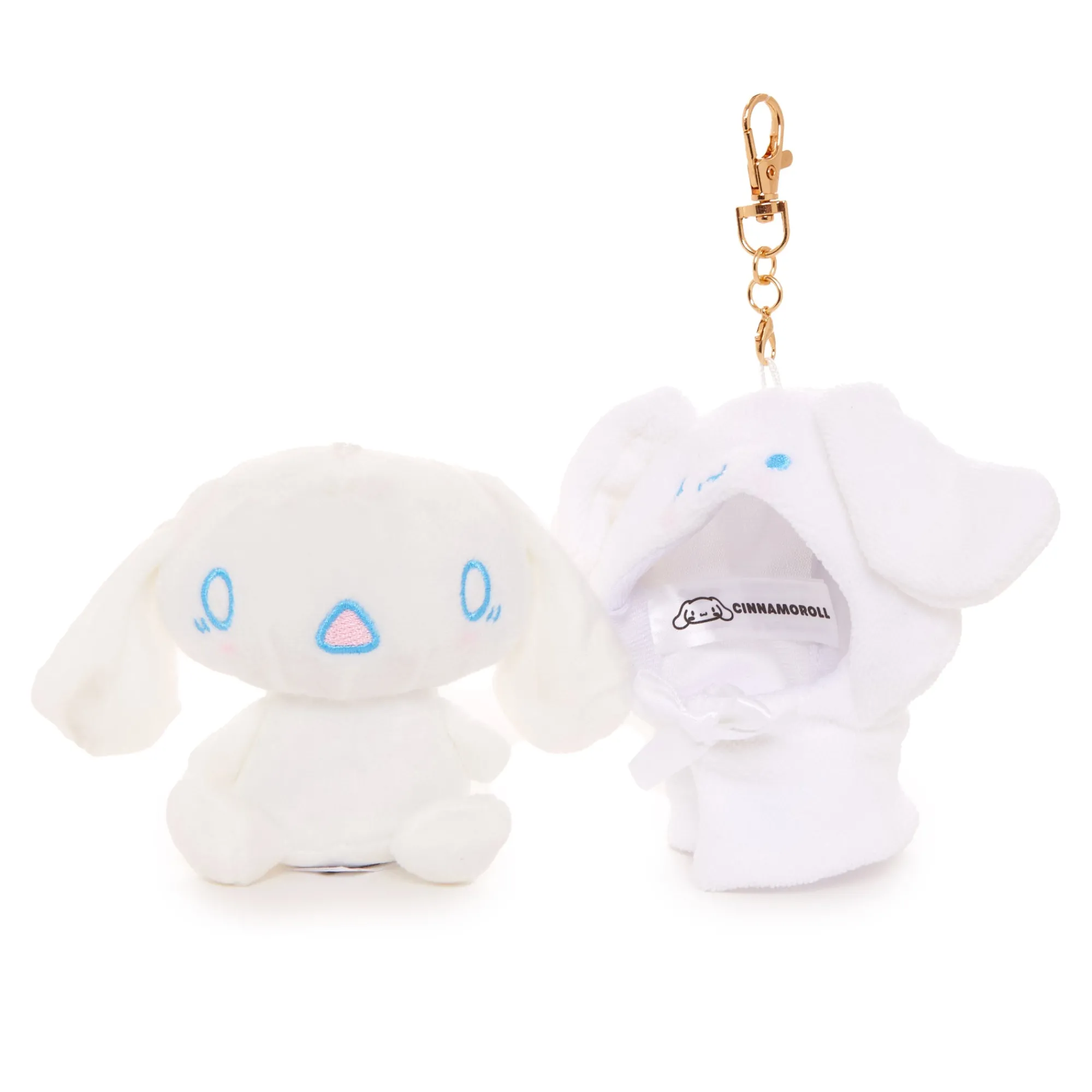 Global Original Cinnamoroll Plush Mascot Keychain (Frightened Series)