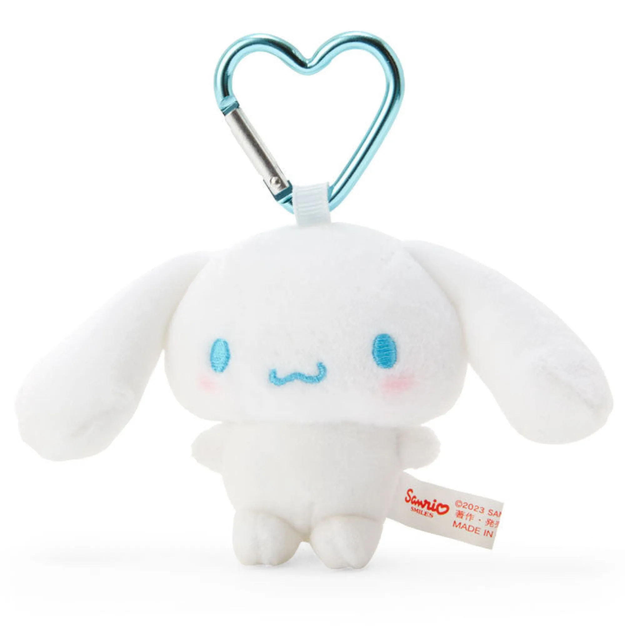 Japan Original Cinnamoroll Plush Mascot All My Heart Keychain
