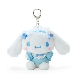 Japan Original Cinnamoroll Plush Mascot Keychain (Sky Blue Series)
