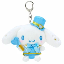 Japan Original Cinnamoroll Plush Mascot Keychain (Love You More Series)