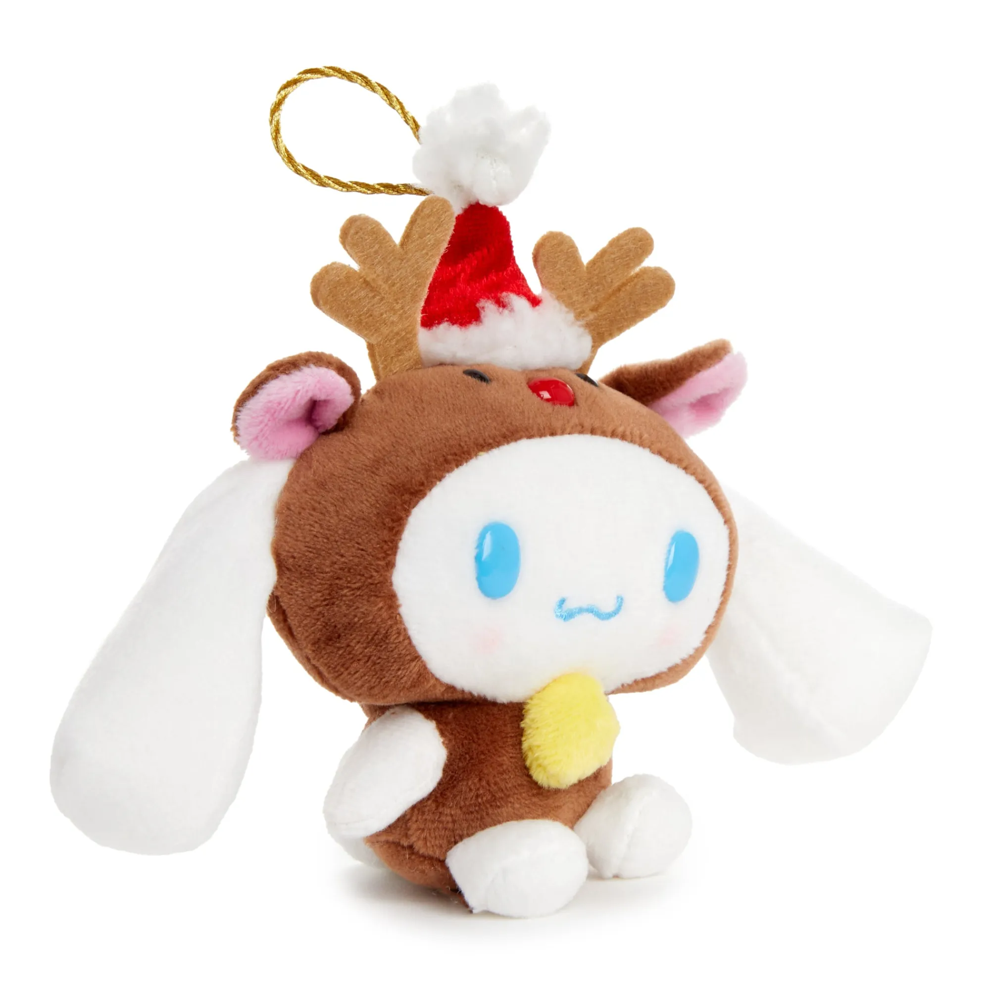 NAKAJIMA CORPORATION Cinnamoroll Plush Reindeer Ornament
