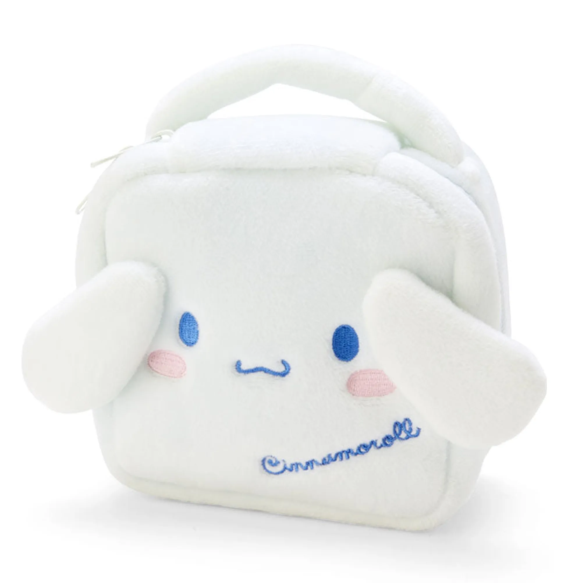 Japan Original Cinnamoroll Plush Travel Pouch