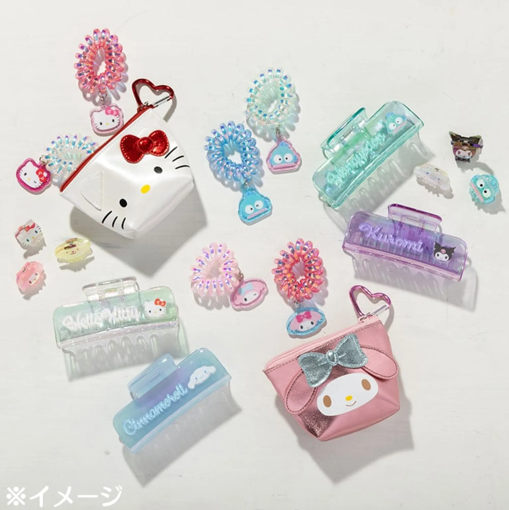 Japan Original Cinnamoroll Spiral Hair Ties (Set of 2)