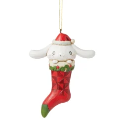 ENESCO LLC Cinnamoroll Stocking Hanging Ornament (Jim Shore Sanrio Collection)
