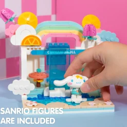 Hamee.com - Hamee US Cinnamoroll Summer Wunderland Theme Park Building Blocks (Wave Pool Café)