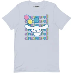 Printful Cinnamoroll Watashi Wa T-Shirt (Light Blue)